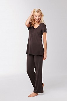 Matte Shiny Pajama Set